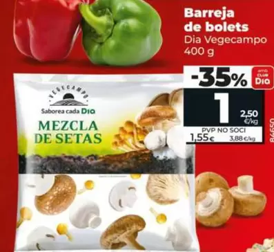 Dia Vegecampo - Mezcla De Setas