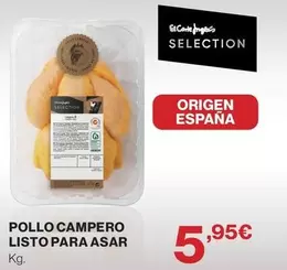 El Corte Inglés - Pollo Campero Listo Para Asar