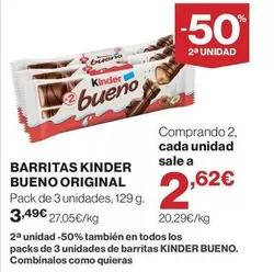 Ferrero Rocher - Barritas Kinder Bueno Original