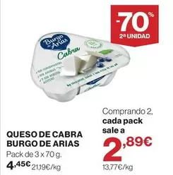 Burgo de Arias - Queso De Cabra