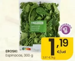 Eroski - Espinacas
