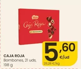Caja Roja - Bombones