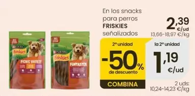 Friskies - En Los Snacks Para Perros Senalizados