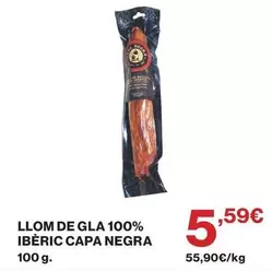 El Corte Inglés - Llom De Gla 100% Iberic Capa Negra