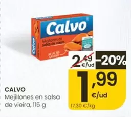 Calvo - Mejillones En Salsa De Vieira