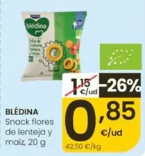 Danone - Bledina Snack Flores De Lenteja Y Maíz