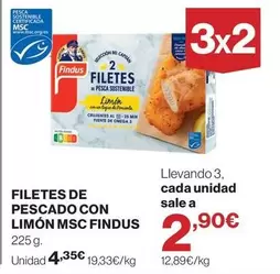Findus - Filetes De Pescado Con Limón Msc
