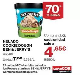 Ben & Jerry's - Helado Cookie Dough