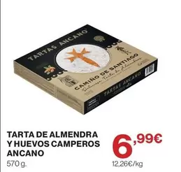 Santiago - Tarta De Almendra Y Huevos Camperos Ancano