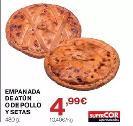 Empanada De Atun O De Pollo Y Setas