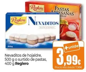 Reglero - Nevaditos De Hojaldre O Surtido De Pastas