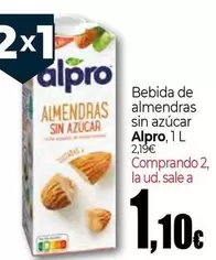 Alpro - Bebida De Almendras Sin Azucar