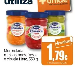 Hero - Mermelada Melocotones, Fresas O Ciruela