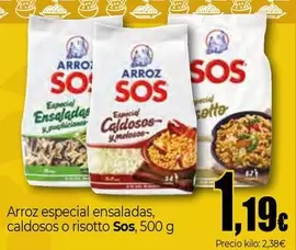 Sos - Arroz Especial Ensaladas, Caldo O Risotto