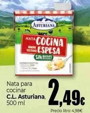 Central Lechera Asturiana - Nata Para Cocinar