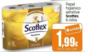 Scottex - Papel Higienico Sensitive