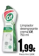 Cif - Limpiador Desengrasante Crema