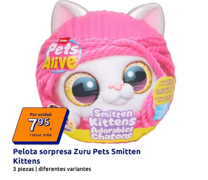 Zuru - Pelota Sorpresa Pets Smitten Kittens