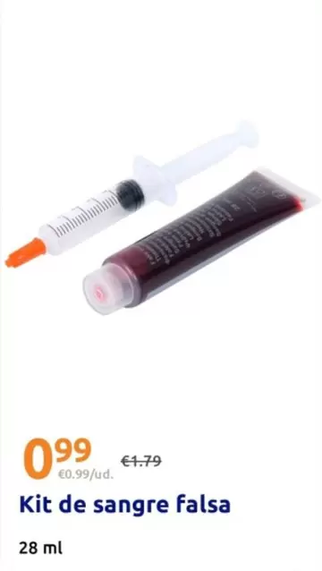 Kit De Sangre Falsa
