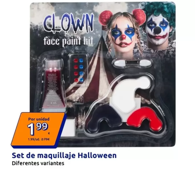 Set De Maquillaje Halloween