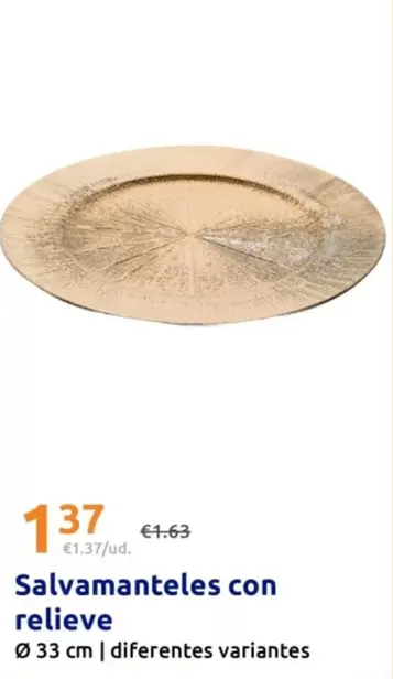 Salvamanteles Con Relieve