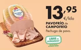 Campofrío - Pavofrio De Pechuga De Pavo