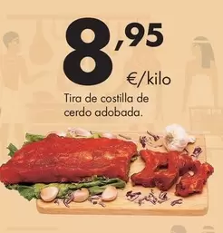 Tira De Costilla De Cerdo Adobada