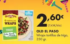 Old El Paso - Wraps Tortillas De Trigo