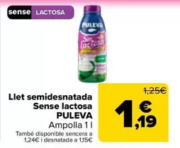 Puleva - Leche Semidesnatada Sin Lactosa