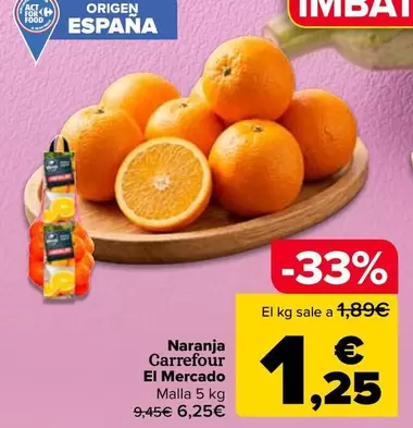 Carrefour - Naranja El Mercado