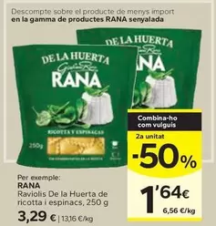 Rana - Raviolis De La Huerta De Ricotta I Espinacs