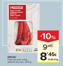 Eroski - Pota De Pop Cuita, Amb El Seu Suc