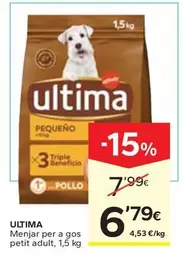 Affinity - Ultima Menjar Per A Gos Petit Adult