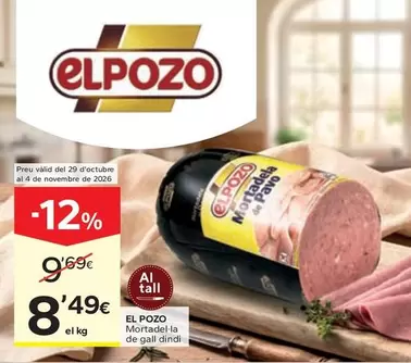 Elpozo - Mortadella De Gall Dindi