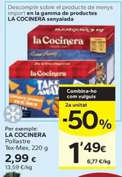 La Cocinera - Pollastre Tex-Mex
