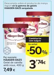 Häagen-Dazs - Gelat De Vainilla Amb Nous