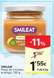Smileat - Potet De 3 Fruites Ecologic