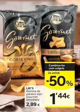 Lay's - Gamma De Gatates Xips Gourmet Senyalada