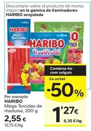 Haribo - Mega Torcidas De Maduixa