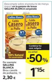 Gallina Blanca - Brou Casolà De Pollastre