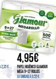 MEGA - Papel Higiénico Mega 9=27 Rollos