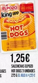 elpozo - Salchichas Hot Dogs 5 Unidades
