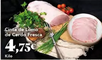 Cinta De Lomo De Cerdo Fresca