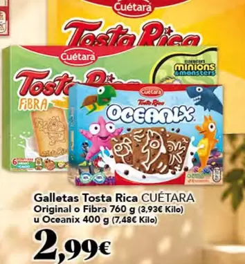 Cuétara - Galletas Tosta Rica