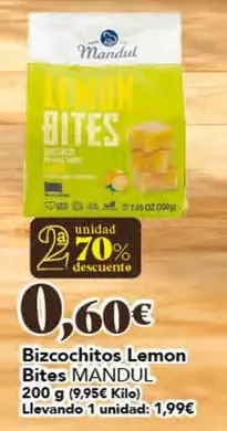 mandul - Bizcochitos Lemon Bites