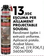 Soudal - Escuma Per Aïllament Projectable