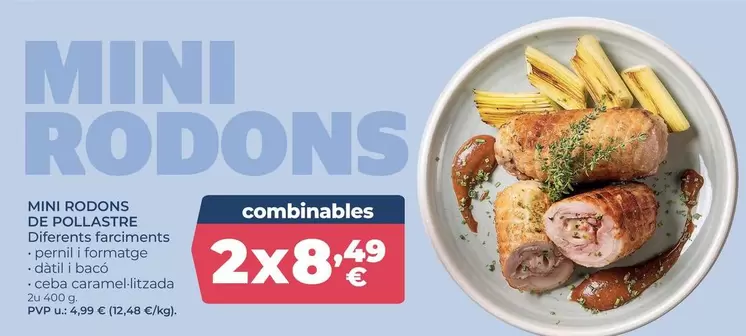 Mini Rodons De Pollastre