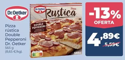 Dr Oetker - Pizza Rustica Double Pepperoni