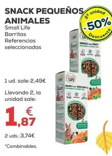 Small Life - Snack Pequenos Animales
