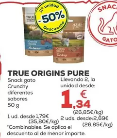True Origins - Pure Snack Gato Crunchy